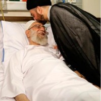 عيادة العلماء والشخصيات للإمام الخامنئي حفظه الله في المستشفى